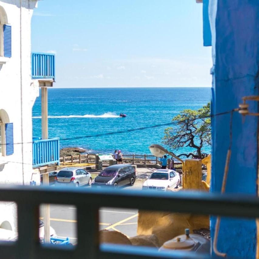 墾丁海景包棟船帆石海景五臥室villa Ig Kenting Timehouse Beach Villal 五餅二魚l住宿l包棟lktvl麻將l廚房l德州撲克桌遊i步行至沙灘三分鐘 Ig官網私密預約優惠i墾丁海景包棟i船帆石包棟i Cape Eluanbi Exteriér fotografie